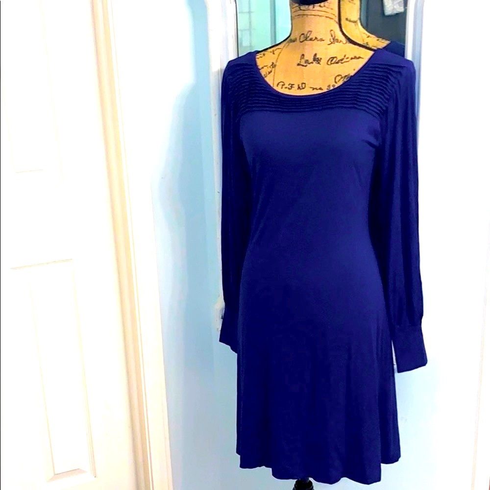 Banana Republic Polished Long Sleeve Dress